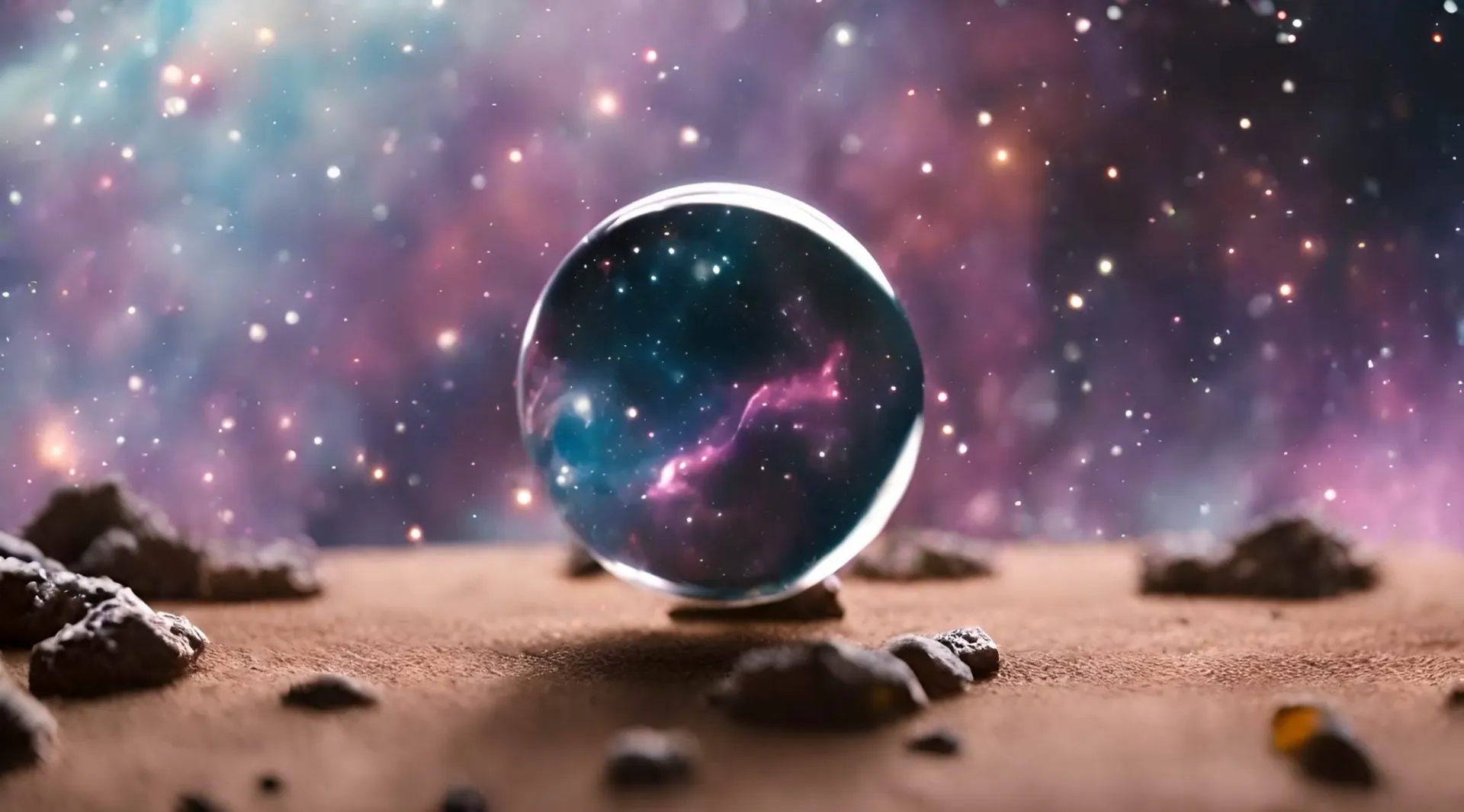 Galactic Sphere Mystique Space Backdrop